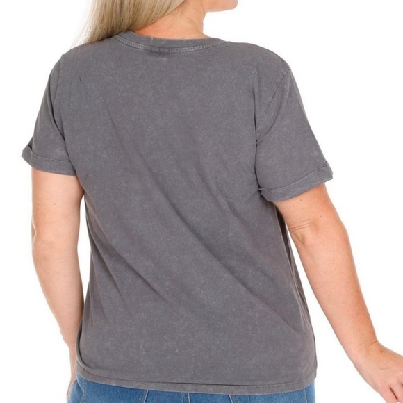 Electric Pink Skeleton Graphic Tee - Picture 2 of 4